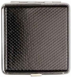 Zigarettenetui Kunstleder schwarz Nr.3