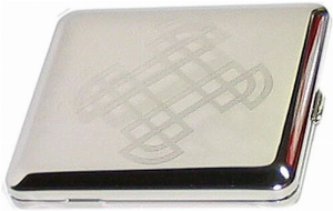 Zigarettenetui Metall mit Keltischem Muster