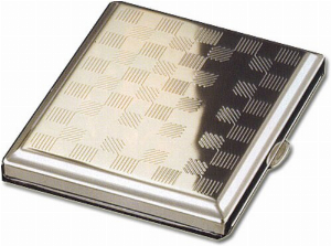 Zigarettenetui Metall Quadrate