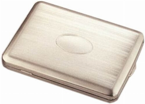 100mm Zigarettenetui Nickel