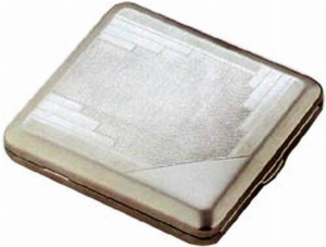 Zigarettenetui Nickel satiniert