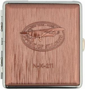 Zigarettenetui SPIRIT OF ST. LOUIS N-X-211 kupfer