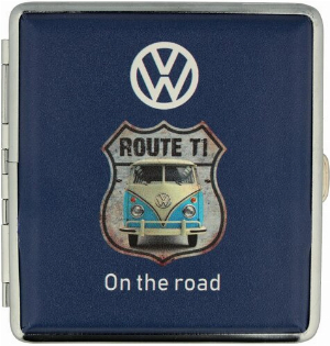 Zigarettenetui VW Route T1  On the road dunkelblau