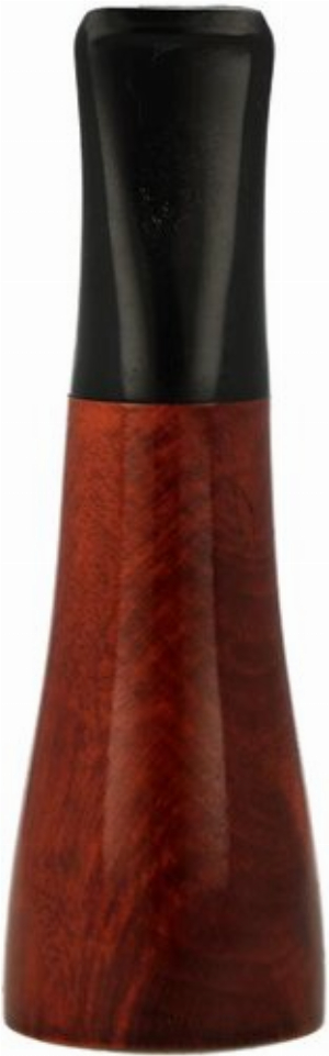 Zigarrenspitze Bruyere orange / black 15mm Bohrung