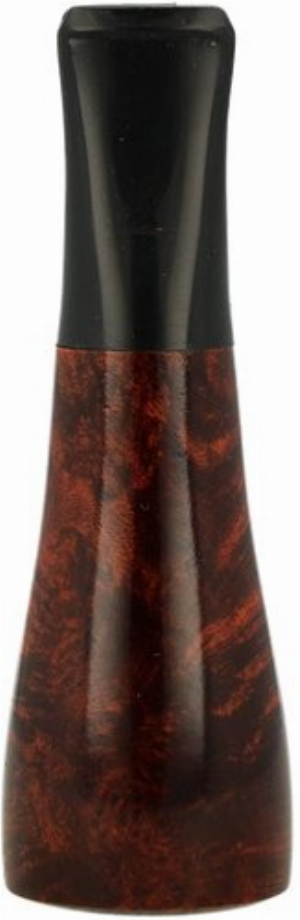 Zigarrenspitze Bruyere orange / black 17mm Bohrung