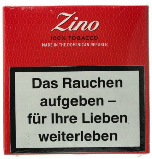 Zino Mini Zigarillos Rot Dom. Rep 20Stk.
