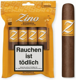 ZINO Nicaragua Robusto Zigarren 4 Stück im Humibag