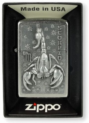 Zippo Feuerzeug Scorpio V19