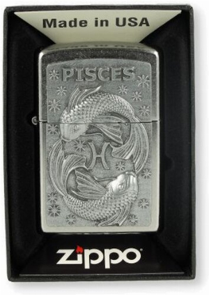 Zippo Feuerzeug Pisces V19