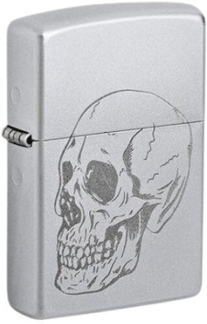 Zippo Feuerzeug 205 Horror / Goth Totenkopf