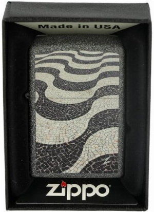 Zippo Feuerzeug 211 Copacabana Planeta Brazil