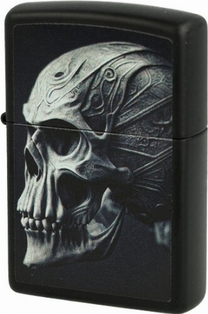 Zippo Feuerzeug 218 Cyberpunk Skull