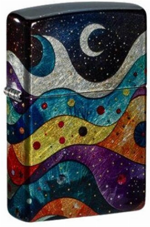 Zippo Feuerzeug Abstract Space Design 