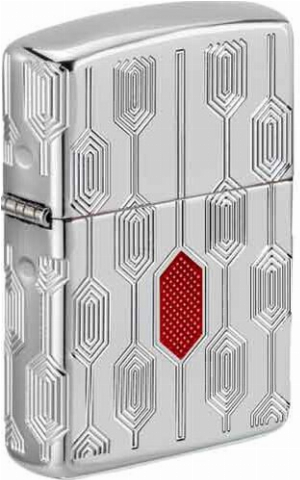 Zippo Feuerzeug Armor Case Stylish Pattern