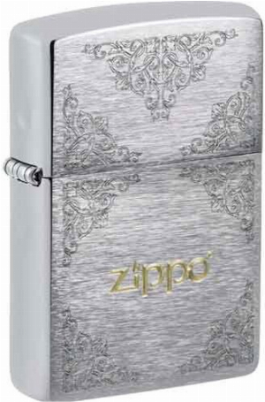 Zippo Feuerzeug chrom gebürstet TT 