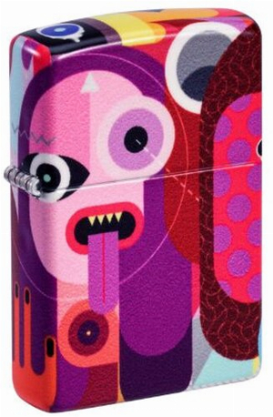 Zippo Feuerzeug color 540 Abstract People