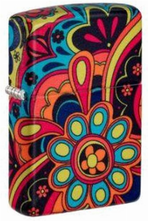 Zippo Feuerzeug color 540 Flower Power