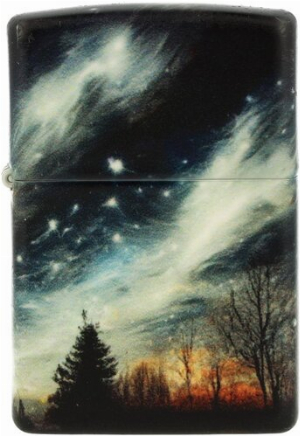 Zippo Feuerzeug color 540° Clear Sky