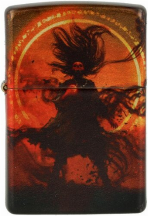Zippo Feuerzeug color 540° Fusion Wizard of Evil Spirits