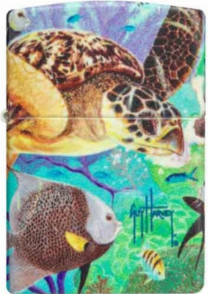 Zippo Feuerzeug color 540° Guy Harvey Ocean