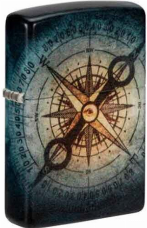 Zippo Feuerzeug Compass Ghost