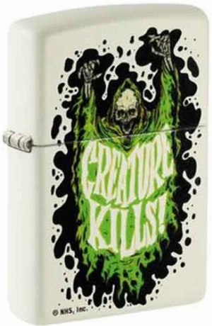 Zippo Feuerzeug Creature Kills Glow in the Dark Green