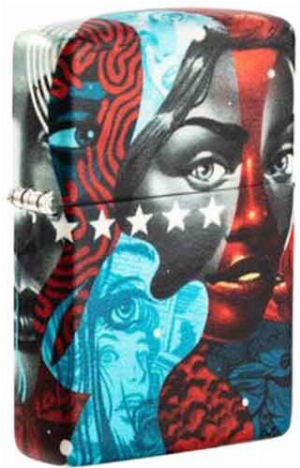 Zippo Feuerzeug, Design Tristan Eaton