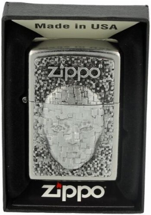 Zippo Feuerzeug Digital Face