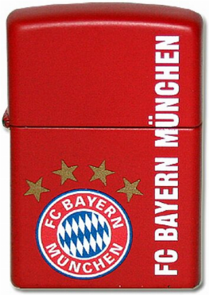 Zippo Feuerzeug FC Bayern Rot