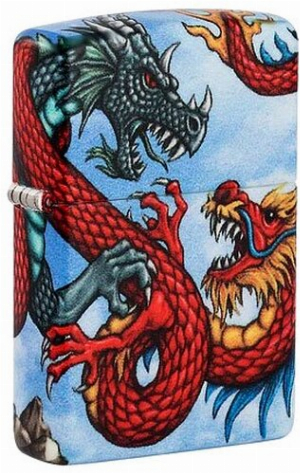 Zippo Feuerzeug Fighting Dragon