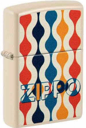 Zippo Feuerzeug Flat Sand color Retro Design