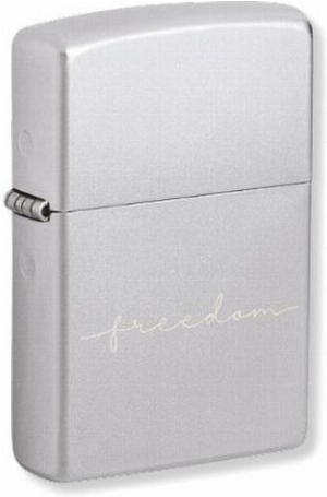 Zippo Feuerzeug Freedom satiniert 60007251