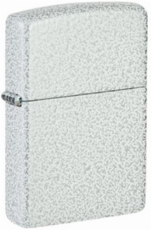 Zippo Feuerzeug Glacier Chrom, Weiß