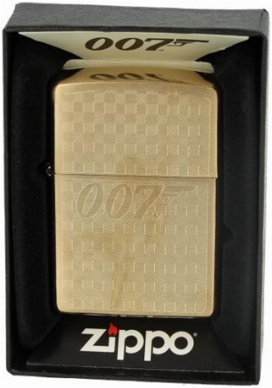 Zippo Feuerzeug James Bond 007 Gun Logo