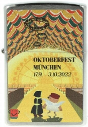 Zippo Feuerzeug Limited Edition Oktoberfest München silber