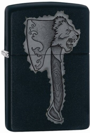 Zippo Feuerzeug Lion Axe Design