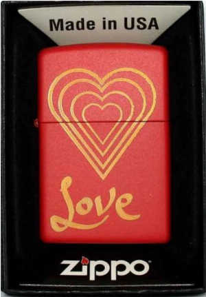 Zippo Feuerzeug Love