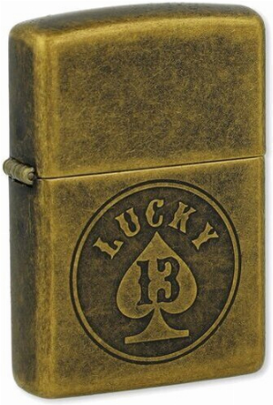 Zippo Feuerzeug Lucky 13 Design