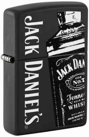 Zippo Feuerzeug matt Jack Daniel´s Design