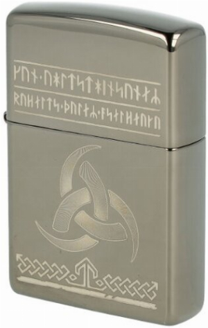 Zippo Feuerzeug Motiv Tribal, nachfüllbar