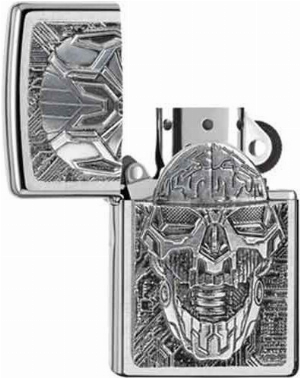 Zippo Feuerzeug Plakette Trick Technik Skull