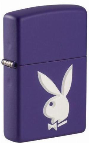 Zippo Feuerzeug Playboy Purple Lila/Weiß