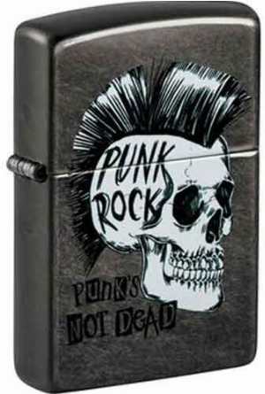 Zippo Feuerzeug Punk Rock Skull