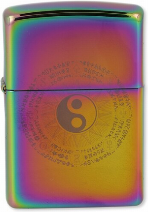 Zippo Feuerzeug Rainbow Yin Yang 60007344