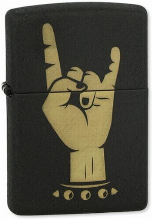 Zippo Feuerzeug Rock on Design