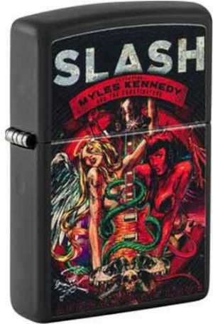 Zippo Feuerzeug Slash schwarz 