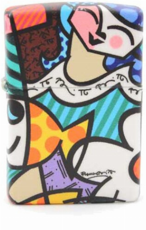 Zippo Feuerzeug Sonderedition Britto Fish and Cat