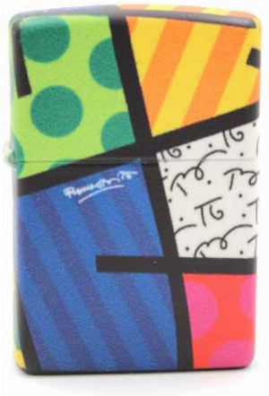 Zippo Feuerzeug Sonderedition Britto Quatro Design