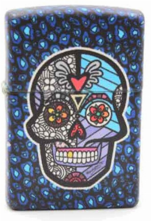 Zippo Feuerzeug Sonderedition Britto Skull 1