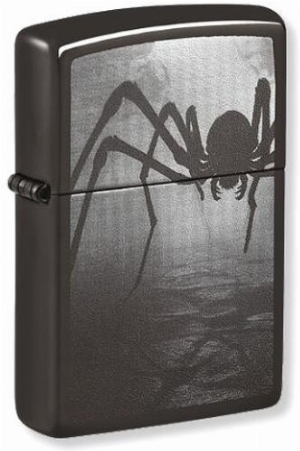 Zippo Feuerzeug Spider ebony